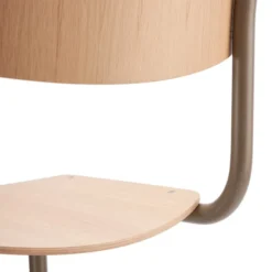 Krzesło S 43 Gładkie Dębowo-Beżowe Thonet