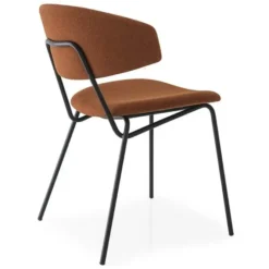 Krzesło Sophia Cs1890 Bergen Terracotta Calligaris