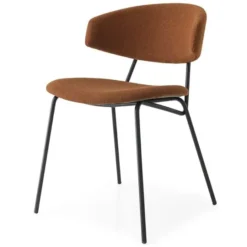Krzesło Sophia Cs1890 Bergen Terracotta Calligaris