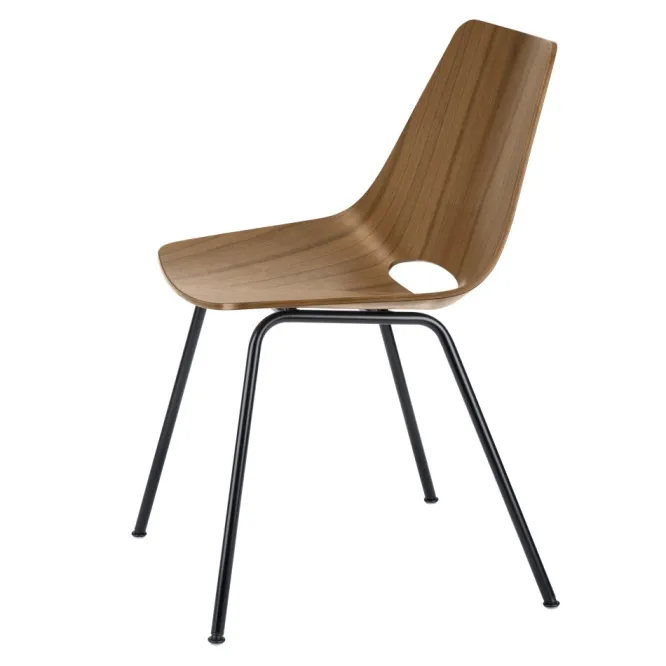 Krzesło S 661 Orzechowe Gładkie Thonet