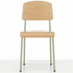 Krzesło Standard Naturalny Dąb - Podstawa Szara Vitra