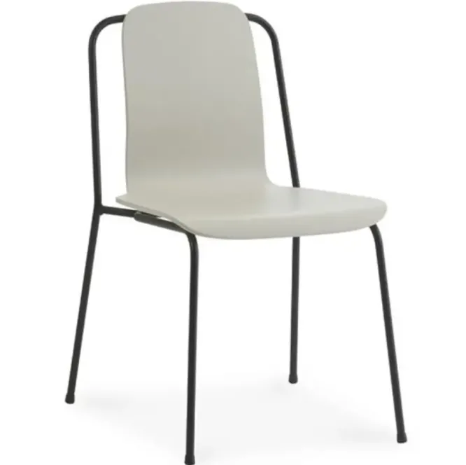 Krzesło Studio Jasnoszare Normann Copenhagen