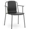 Krzesło Studio Z Podł. Czarne Normann Copenhagen
