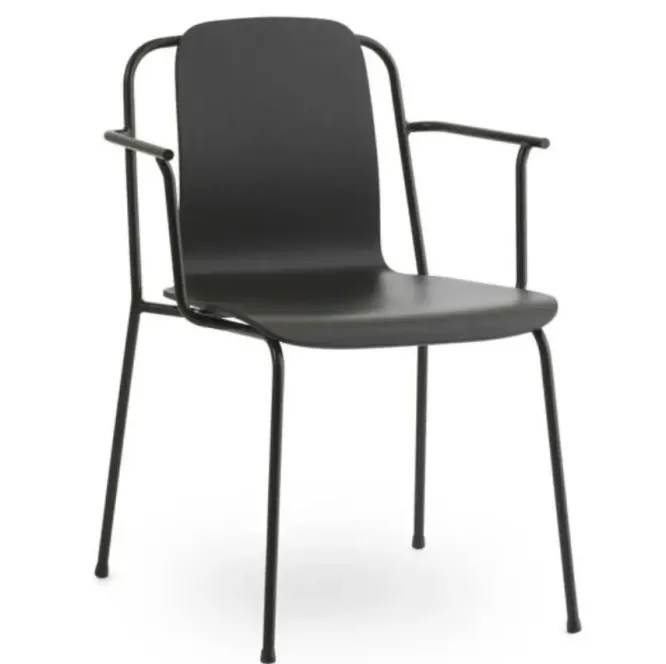Krzesło Studio Z Podł. Czarne Normann Copenhagen
