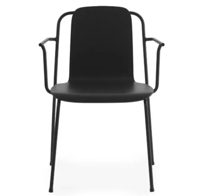Krzesło Studio Z Podł. Czarne Normann Copenhagen