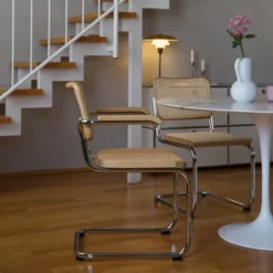 Krzesło S 32 V Dębowe Wyplatane Thonet