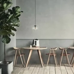 Krzesło Swing Dąb Bielony Bolia