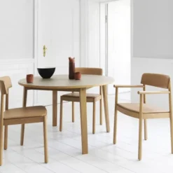 Krzesło Timb Camel Skórzane Normann Copenhagen