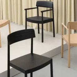 Krzesło Timb Czarne Normann Copenhagen