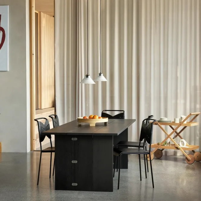 Krzesło Torso Czarne Design House Stockholm