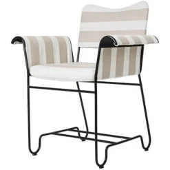 Krzesło Tropique Leslie Stripe Limonta 40 Gubi