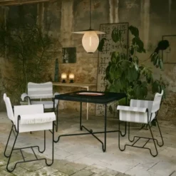 Krzesło Tropique Leslie Stripe Limonta 20 Gubi