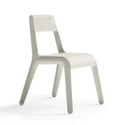 Krzesło Ultraleggera Aluminium Białe Zieta