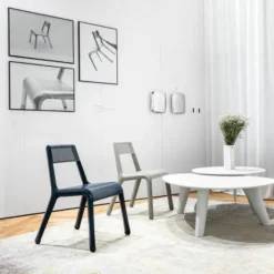 Krzesło Ultraleggera Aluminium Białe Zieta