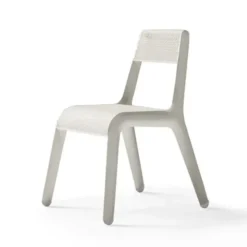 Krzesło Ultraleggera Aluminium Białe Zieta