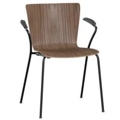Krzesło Vico Duo Vm113 Z Podłokietnikami Orzech Fritz Hansen