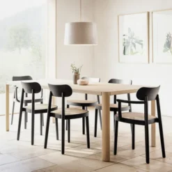 Krzesło Z Podłokietnikami 118 F Czarne Wyplatane Thonet