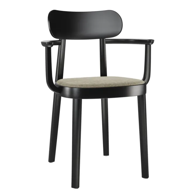 Krzesło Z Podłokietnikami 118 Spf Tapicerowane Thonet