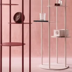 Kwietnik Circles Czerwony Calligaris