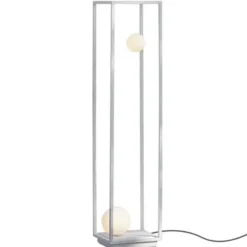 Lampa Abachina Wersja Podłogowa Biała Double Karman