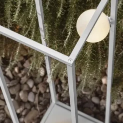 Lampa Abachina Wersja Podłogowa Biała Double Karman