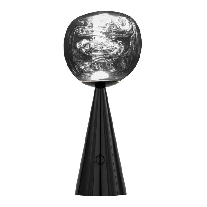 Lampa Bezprzewodowa Melt Czarna Tom Dixon