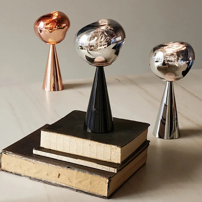 Lampa Bezprzewodowa Melt Czarna Tom Dixon