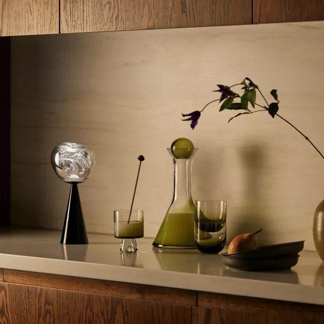 Lampa Bezprzewodowa Melt Czarna Tom Dixon