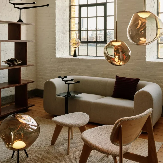 Lampa Bezprzewodowa Melt Large Bronze Tom Dixon