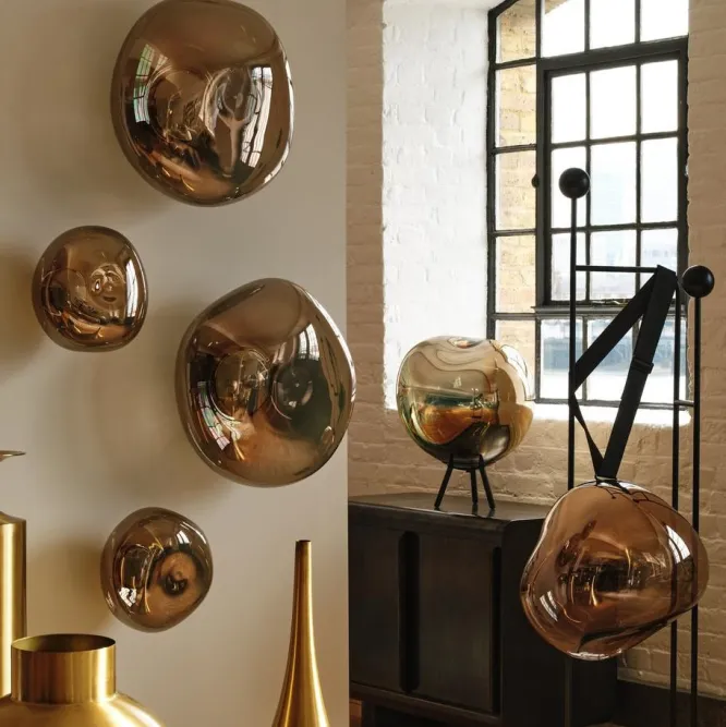 Lampa Bezprzewodowa Melt Large Bronze Tom Dixon