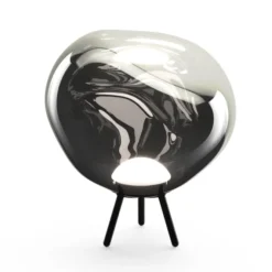 Lampa Bezprzewodowa Melt Large Silver Tom Dixon