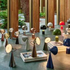Lampa Bezprzewodowa Pose Indigo Tom Dixon