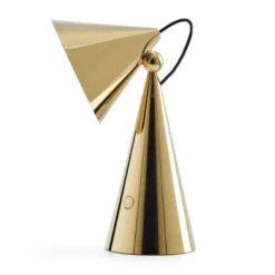 Lampa Bezprzewodowa Pose Złota Tom Dixon