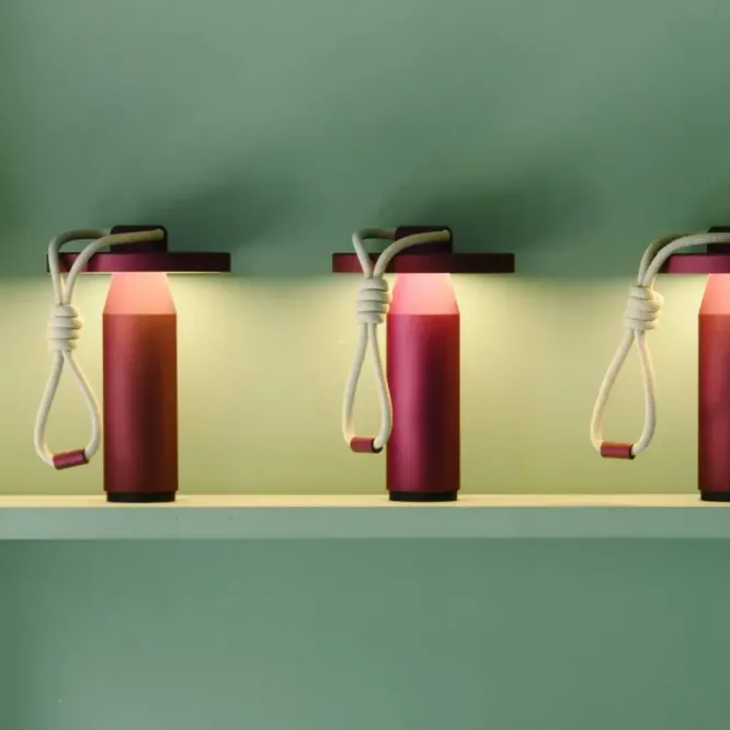 Lampa Bezprzewodowa Quasar Fioletowa Petite Friture