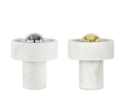 Lampa Bezprzewodowa Stone Złota Tom Dixon