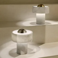 Lampa Bezprzewodowa Stone Złota Tom Dixon