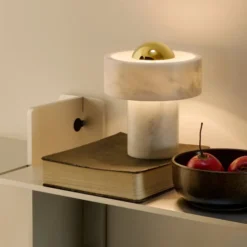 Lampa Bezprzewodowa Stone Złota Tom Dixon