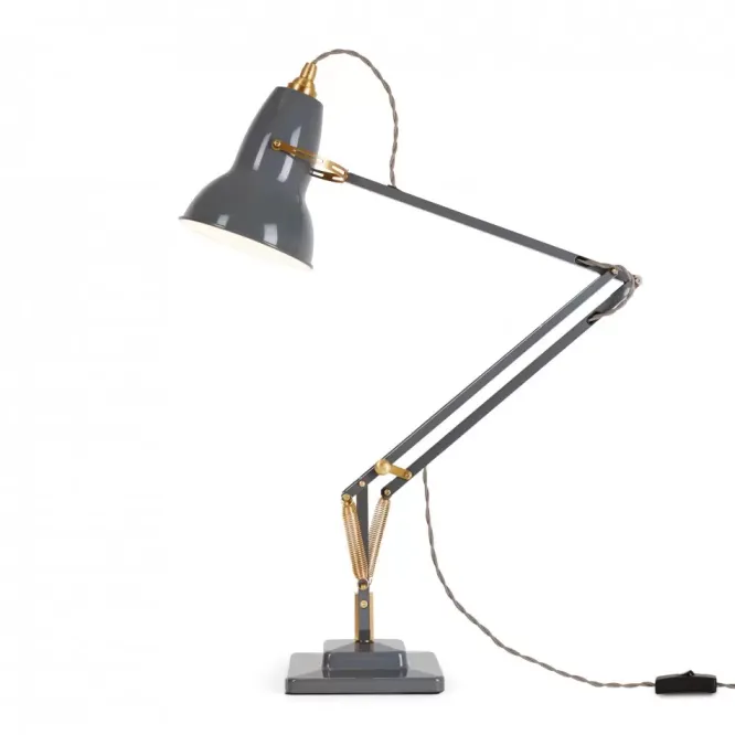 Lampa Biurkowa Original 1227 Brass Elephant Grey Anglepoise