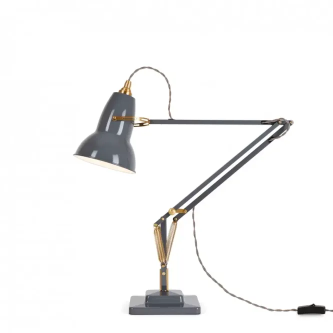 Lampa Biurkowa Original 1227 Brass Elephant Grey Anglepoise