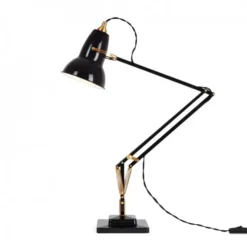 Lampa Biurkowa Original 1227 Brass Jet Black Anglepoise