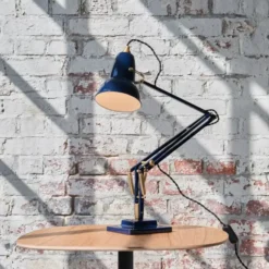 Lampa Biurkowa Original 1227 Brass Ink Blue Anglepoise
