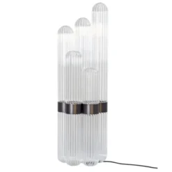 Lampa Cactus Duża Transparentna-Czarna Pulpo