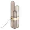 Lampa Cactus Mała Przydymiona Szara-Mosiężna Pulpo
