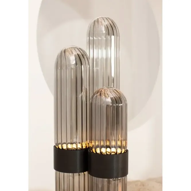 Lampa Cactus Mała Transparentna-Czarna Pulpo