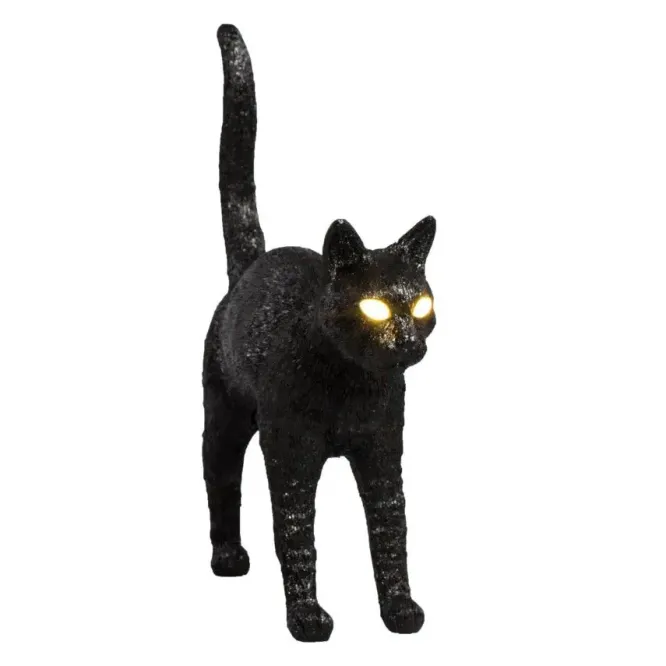 Lampa Cat Felix Czarna Seletti