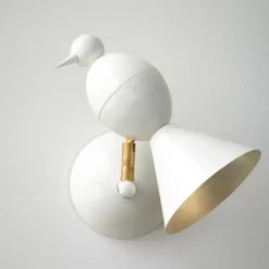Lampa Ścienna Alouette Biała Atelier
