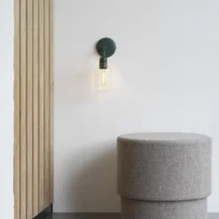 Lampa Ścienna Amp Złoto-Zielona Normann Copenhagen