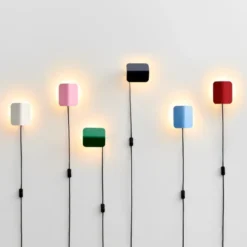 Lampa Ścienna Apex Biała Hay