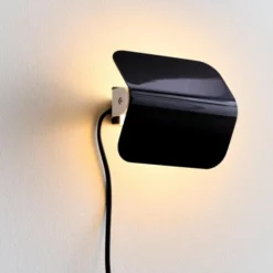 Lampa Ścienna Apex Czarna Hay