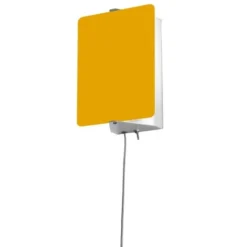 Lampa Ścienna Applique A Volet Pivotant E14 Żółta Nemo